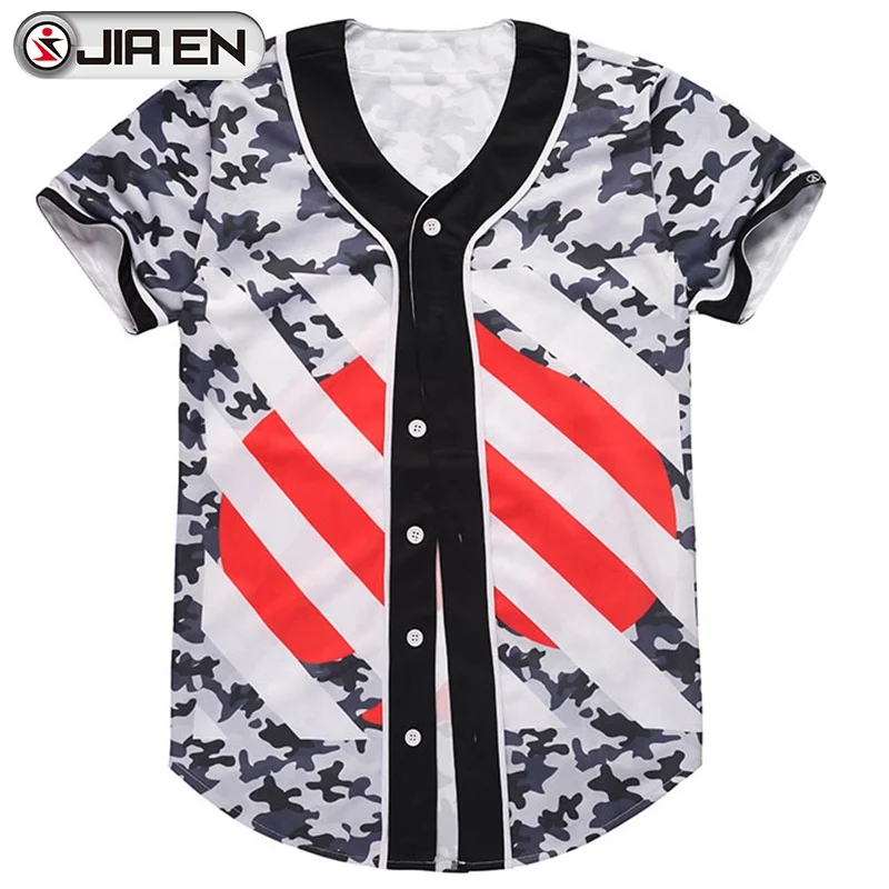 
Blank baseball jersey wholesale cheap usa baseball shirts sublimation custom baseball jersey 