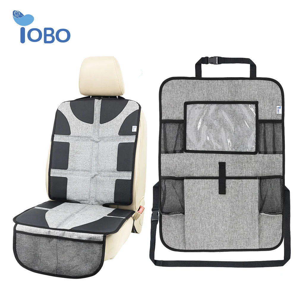 водонепроницаемый полиэстер 2 шт Оксфорд нескользящая крышка сиденья автомобиля сиденье протектор для детей