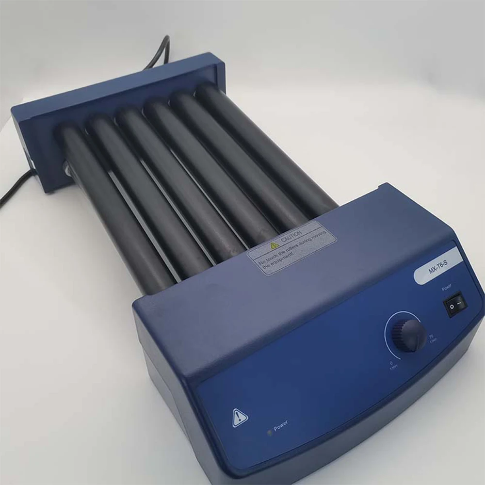 New Design Laboratory Instrument Standard Tube Roller Lab Multi Tube Vortex Mixer