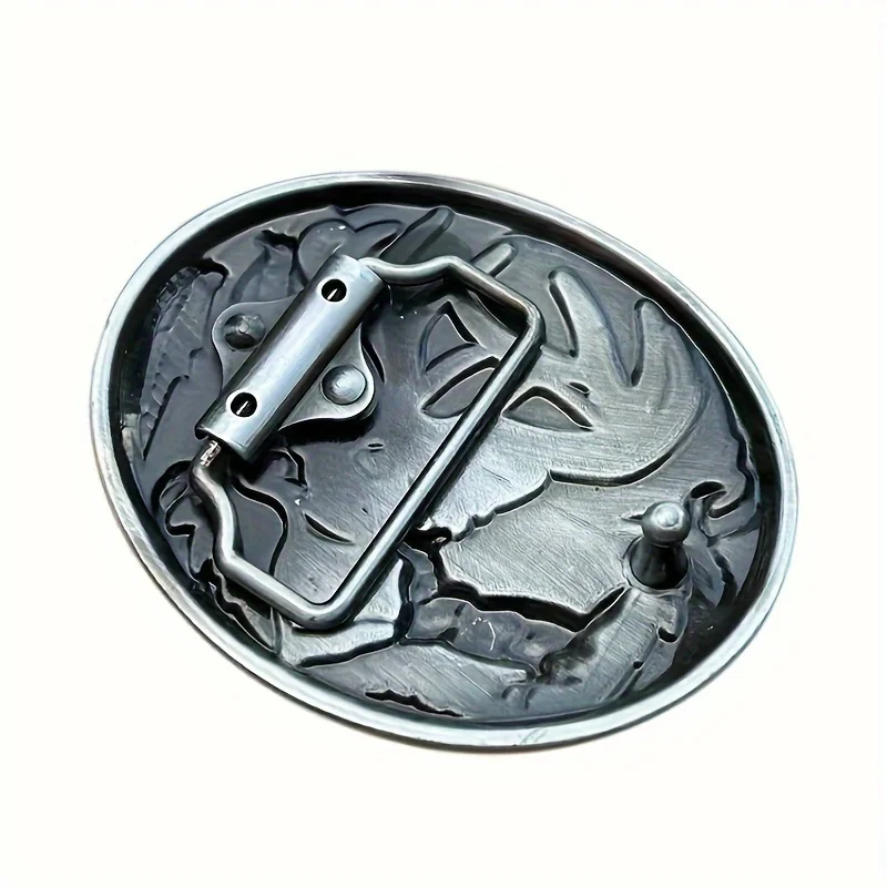 Manufacturer wholesale custom made zinc alloy skull belt and buckle metal punk rhinestones belt buckle for men and women