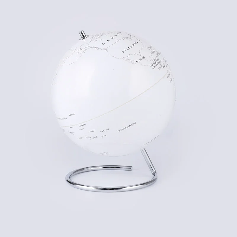 
French Geography 20cm Globe education toys globe map world globe DIY with pen 