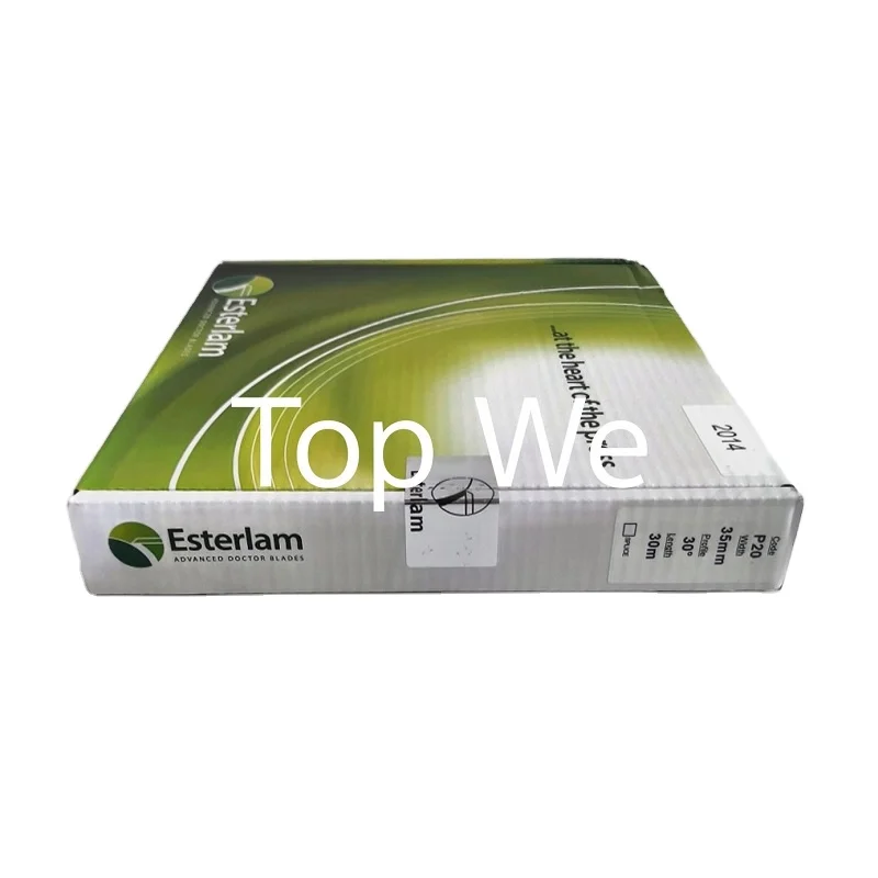 Лезвие врача с пластиковым УФ-покрытием для флексографской гравировальной печати