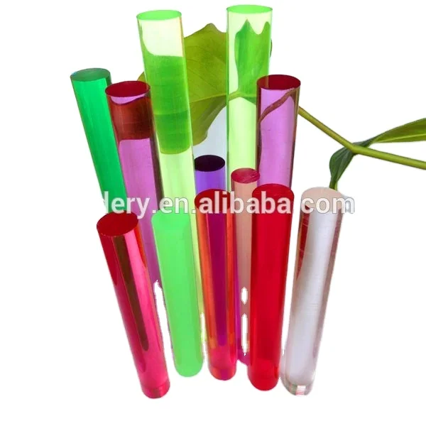Acrylic hexagonal rod, plexiglass tube/Colored Clear Acrylic Rod/Cast Clear Acrylic Rod
