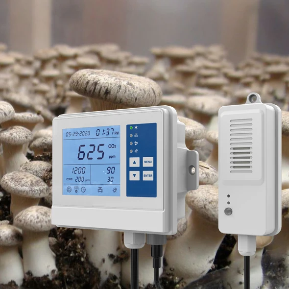 Wi-Fi co2 контроллер с функцией tuya настенный монитора CO2 для растений