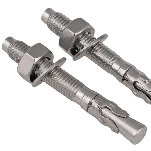 Wholesale 304 Stainless Steel ANCHOR BOLT Expansion Bolt with HEX NUT Sleeve Anchor For Construction Fasteners