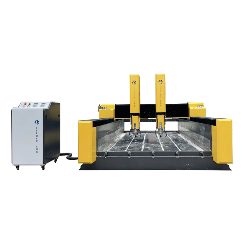 Leeder High Performance 3 Axis Cnc Stone Caving Machine Cnc Router 1325 3d Engraving Machine For Stone Working