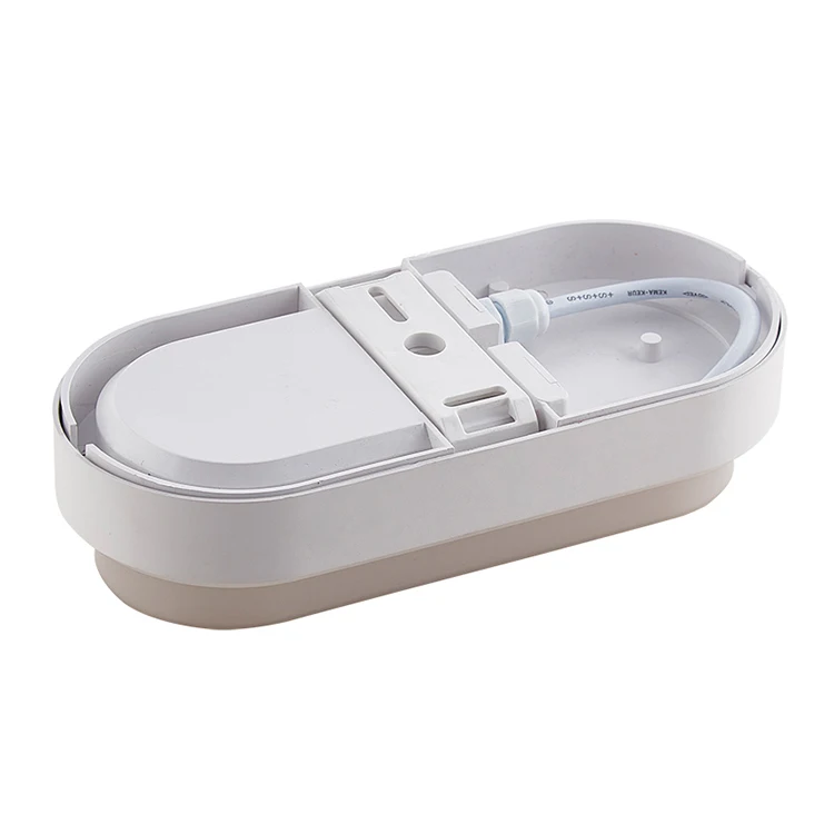 Ceiling Mounted Wall Lamp ABS PC Cover Moisture Proof Fixture Led Bulkhead Lighting With Motion Sensor