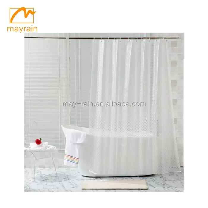 2023 PEVA shower curtain waterproof shower curtain