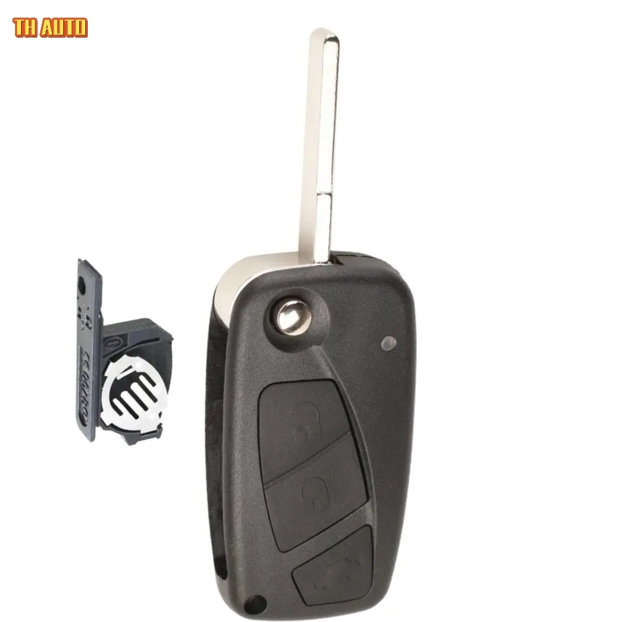 
Flip Folding Remote Car Key Case Shell Cover Fob For FIAT Iveco Punto Ducato Stilo Panda Idea Doblo Bravo 2/3 Buttons 