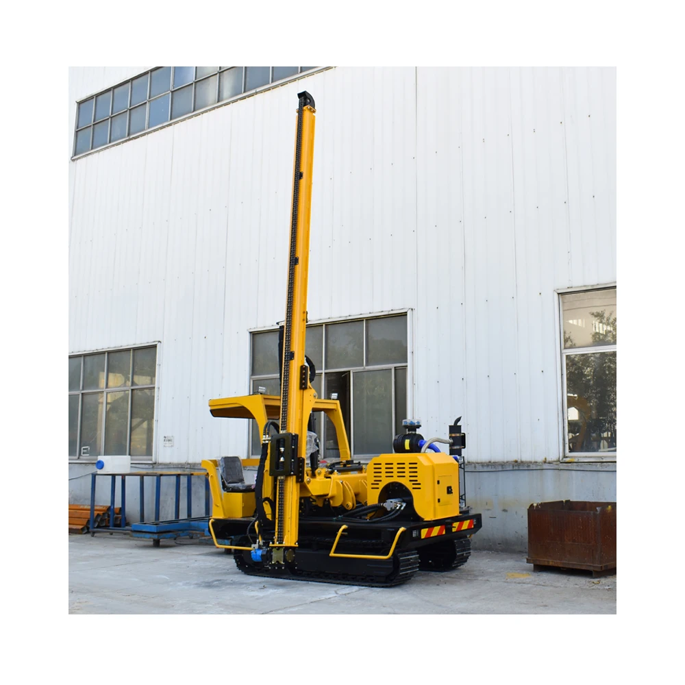 High Quality Convenient and fast pile driver post machine gasoline driver engine pile hydraulic cylinder for pile driver