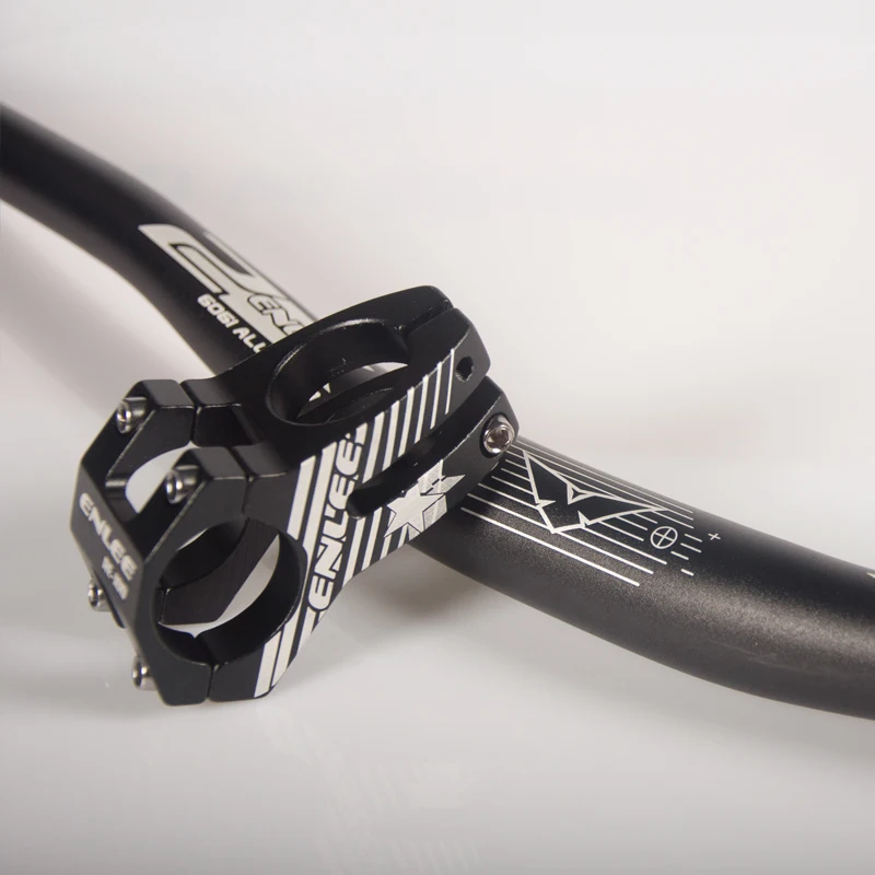 ENLEE 31.8mm Aluminium Alloy Bicycle Stem High-strength CNC Machined Bike Stem MTB Mountain Road Handlebar Stem