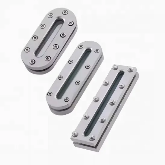 304 stainless steel carbon steel uncalibrated box long strip flat viewing mirror glass