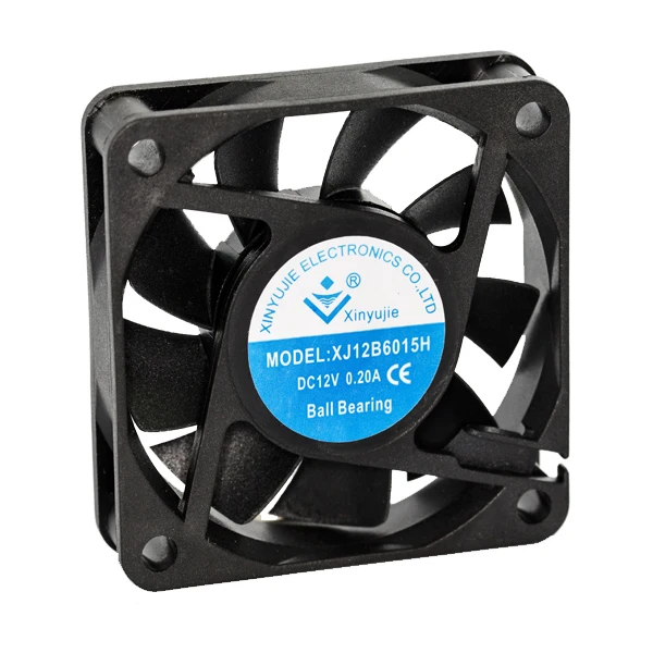 Лидер продаж индивидуальные 6015 60 мм 5v 12v 24v 0.3A 6500 оборотов в минуту и осевых вентиляторов Сервер высокое cfm супер беззвучный охлаждающий вентилятор постоянного тока 60x60x15mm