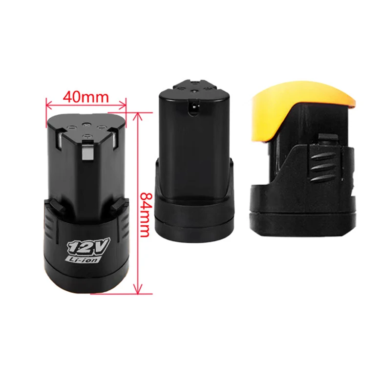 Electric drill battery 12v 18650 lithium battery pack 1300mAh 1500mAh Power tools battery