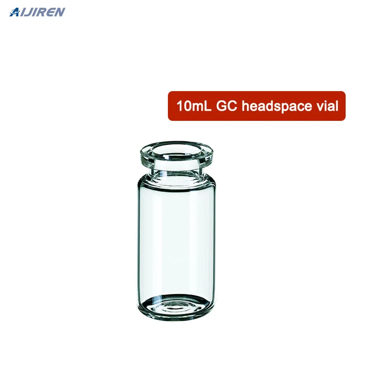 Aijiren laboratory 10ml Borosilicate Glass Crimp-top Headspace Vial for gas chromatography instrument