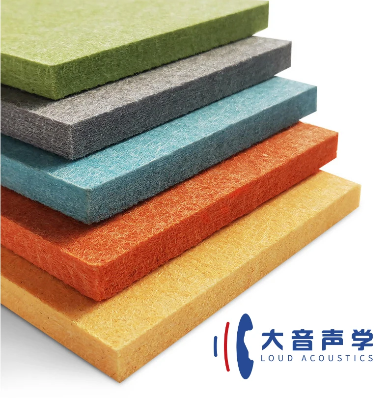 felt sound fiber modesty office partition polyurethane pet polyester acoustic panels with adhesive