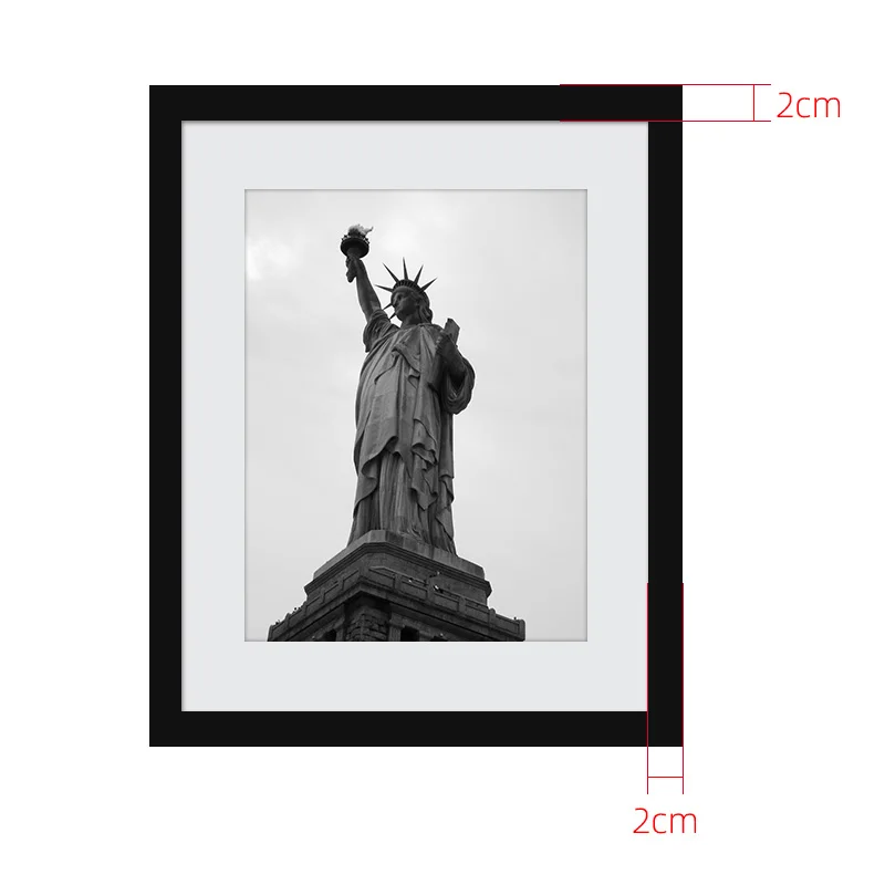 Wooden Picture Photo Poster Frames A1 A2 A3 A4-Black, Wood, White Photo Booth Frame for Gallery Wall Home Decoration11x14 16x20