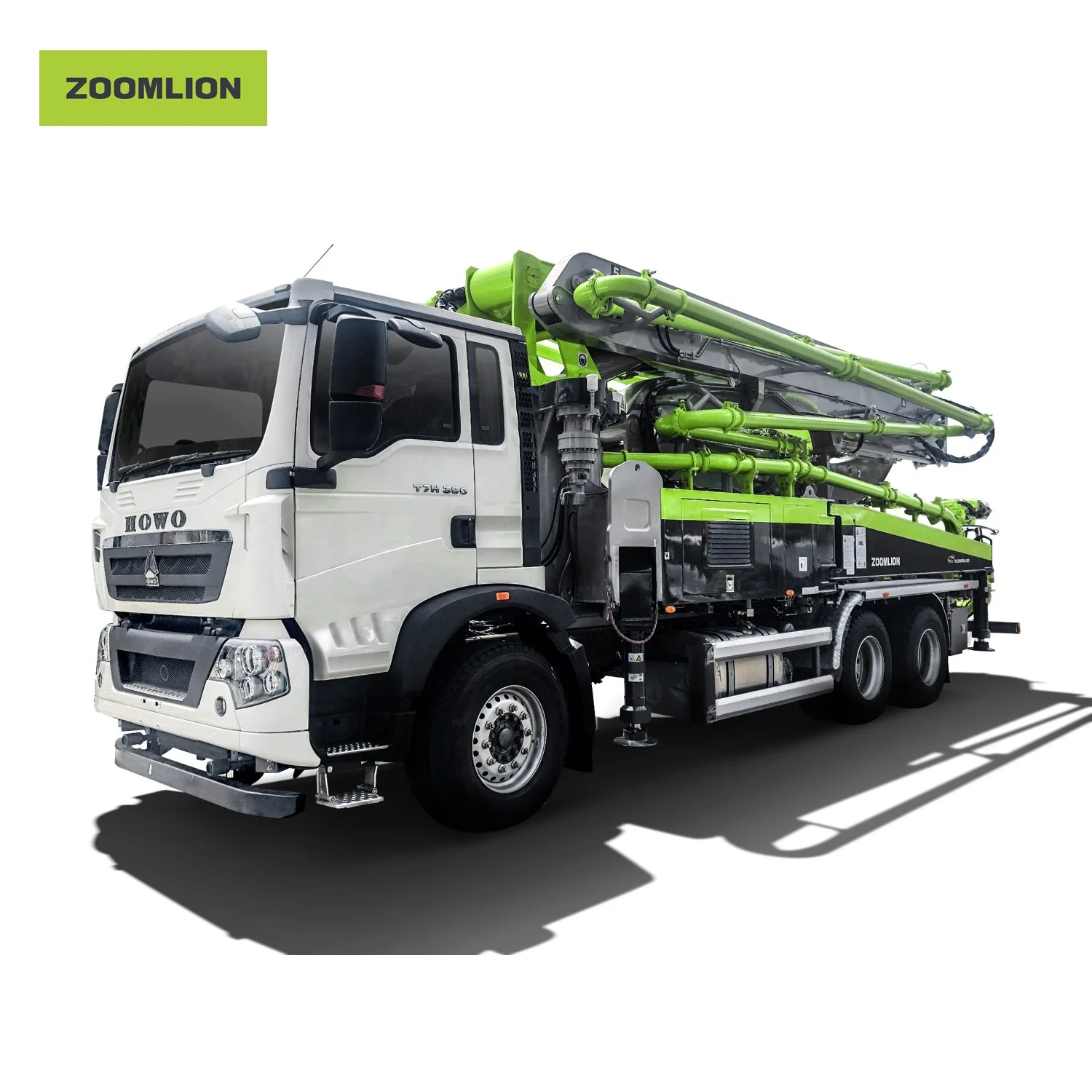 ZOOMLION Official Manufacturer Truck Mounted Concrete Pump 38X-5RZ with Three-Axle