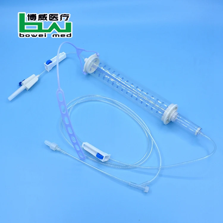 Китайские производители имеют педиатрический капельный инфузионный набор лучшего качества 100 мл 150