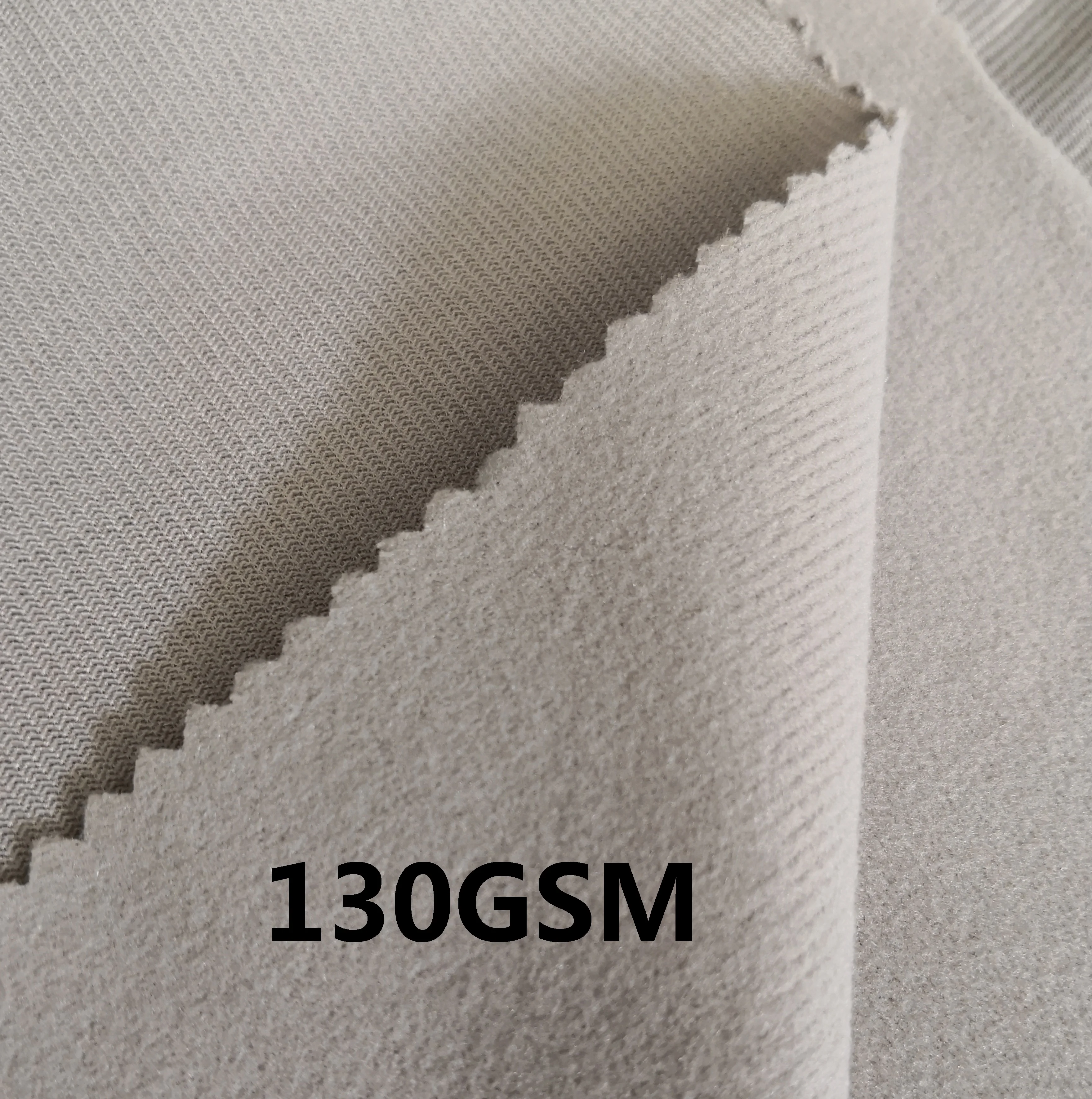 warp knitted nylex fabric vellutino for foam lamination