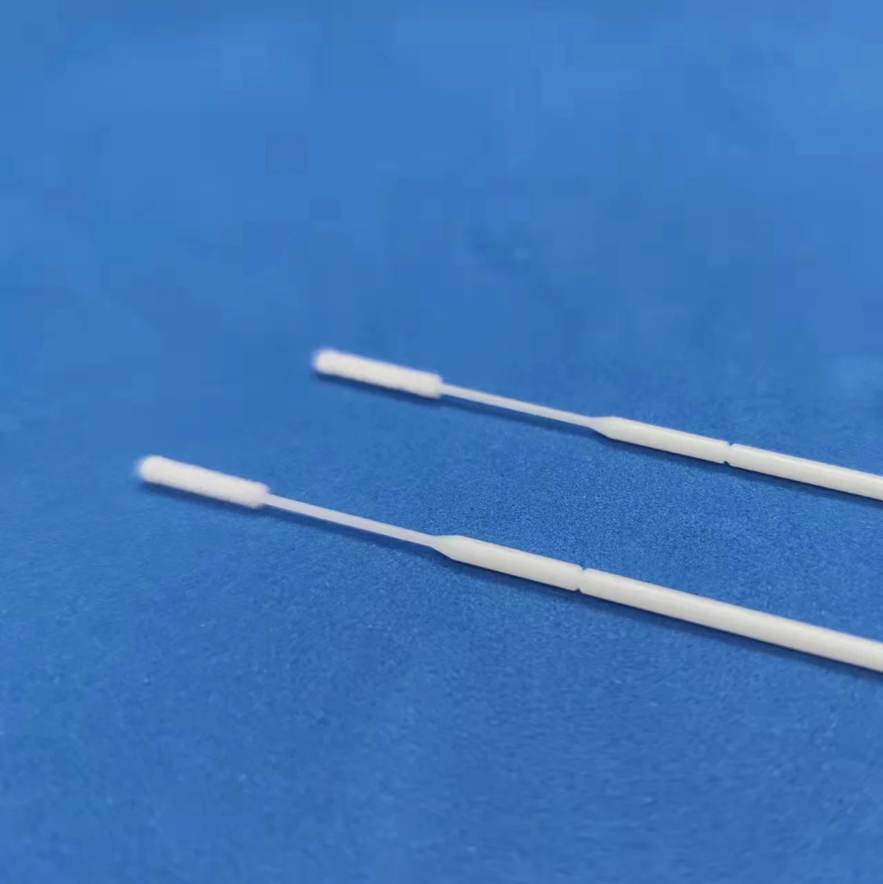 CE Approved Sterile Disposable Medical Specimen Collection Nylon Flocked Nasal Swab for Sampling