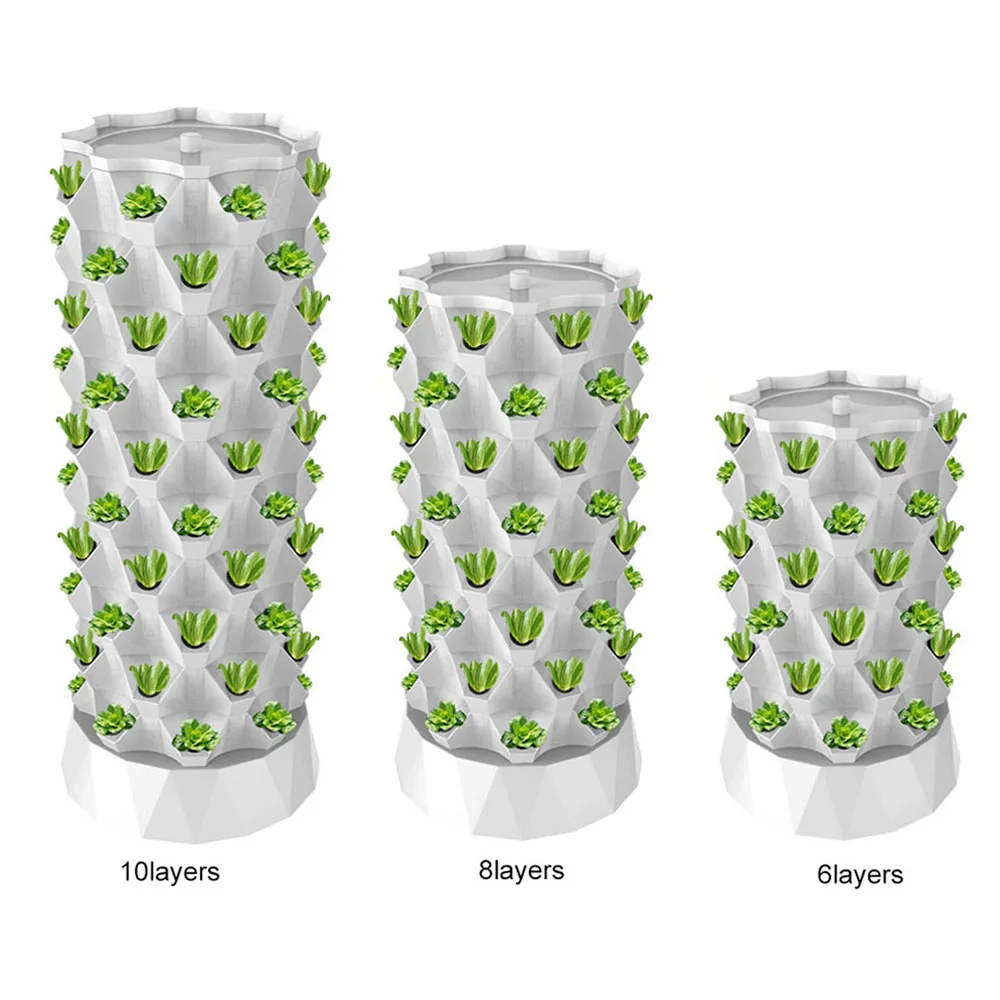 Indoor vertical aquaponics system hydroponic growing garden plant growing systems