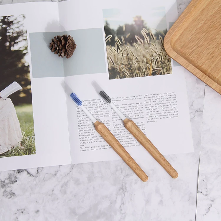 LULA Custom Logo Soft Slim Charcoal Bristle Tooth Brush Adult Toothbrushes Eco Friendly Bamboo Toothbrush