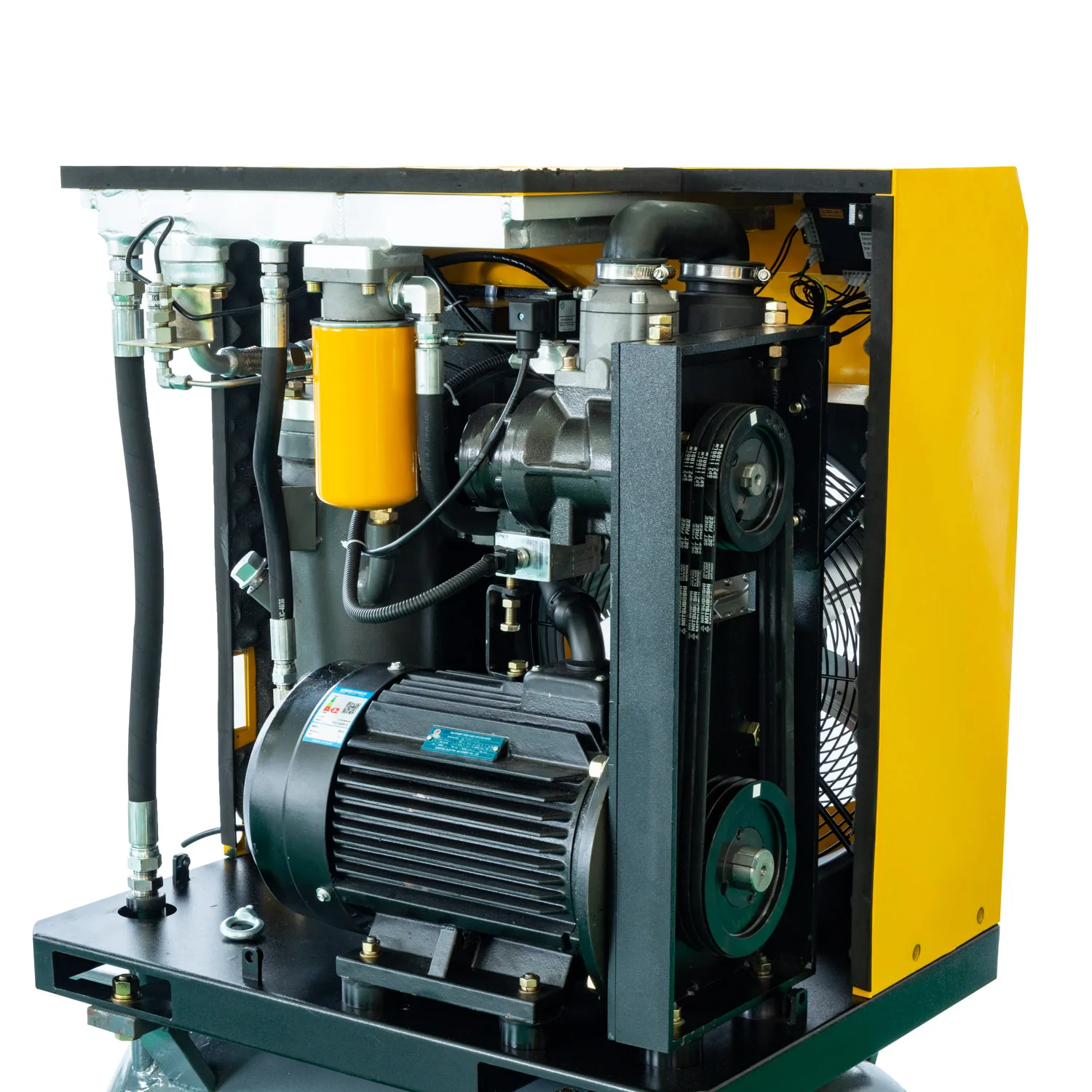 SUCCESS ENGINE  Portable Screw Air Compressors 5.5kw/ 8bar for Textile Machinery