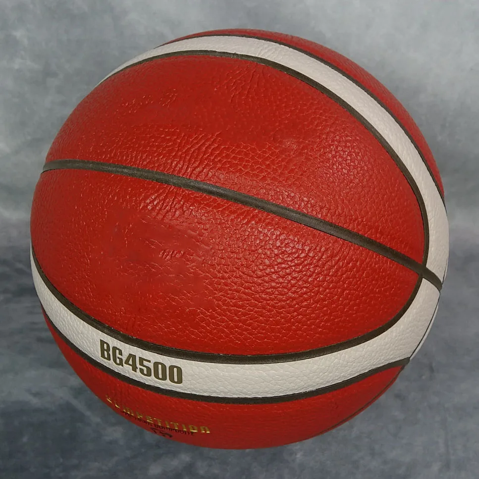 custom logo Size 7 6 5 Professional quality leather basketball BG4500 custom logo and design basketball ball
