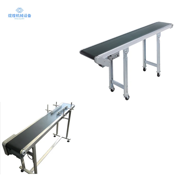Automatic high quality small conveyor belt Logistics handling Food Industry Conveyor Belt