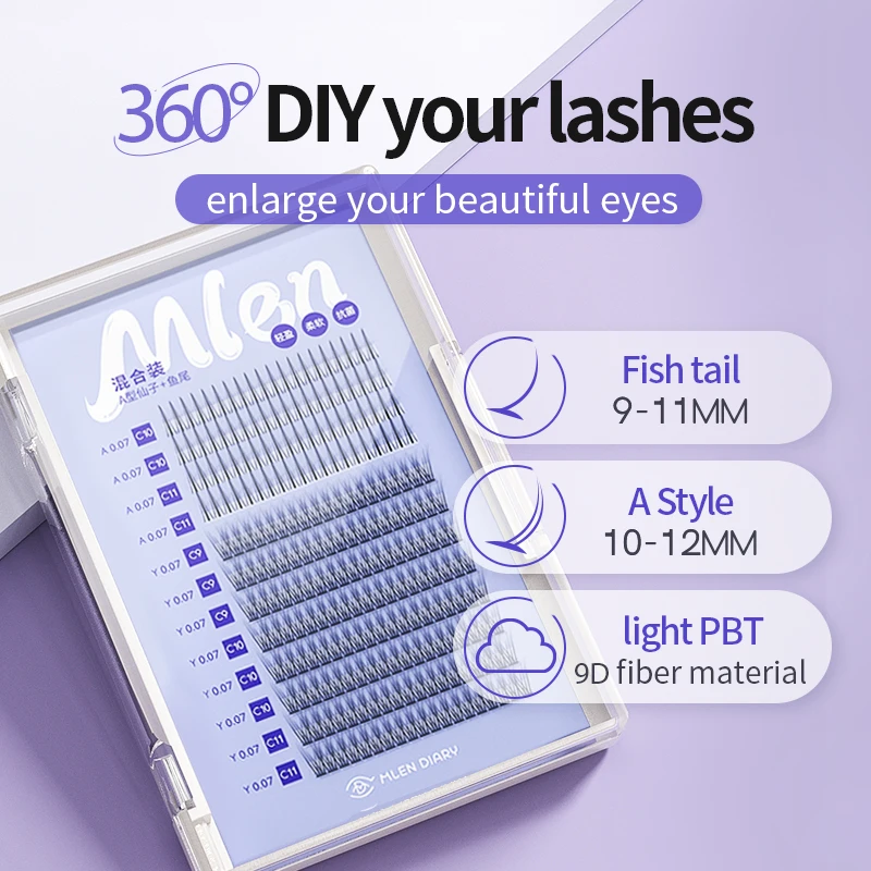 OEM Reusable Long Lasting Magnetic Eyelashes  MLEN 3D Silk Magnet Lashes Eyeliner Kit  DHL Soft Rich Black Light FEDEX Hair