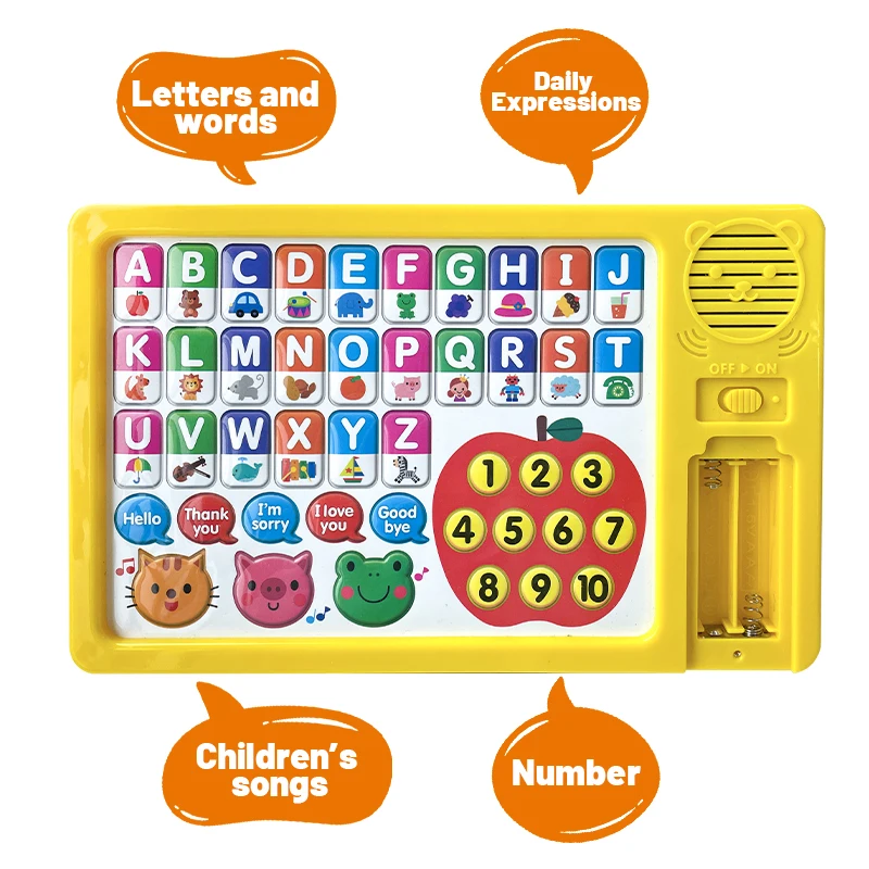 Audio Kids Book Children English Talking Smart Sound Audio Book Reader Animal Audio Book