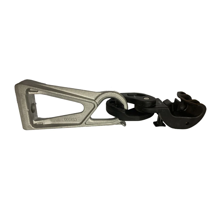 Overhead line electrical insulated aluminum alloy ABC cable Suspension clamp bracket