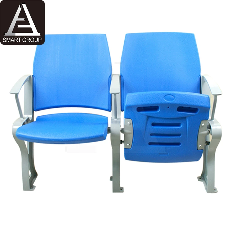 HDPE VIP Plastic Folding Stadium Seat Used Theater Chairs for Events and Outdoor Sports