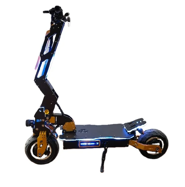 
2021 new design BLADE Z 12inch 72V 2500W x 2BLDC electric scooter 110km/h weped cruise 5000W 