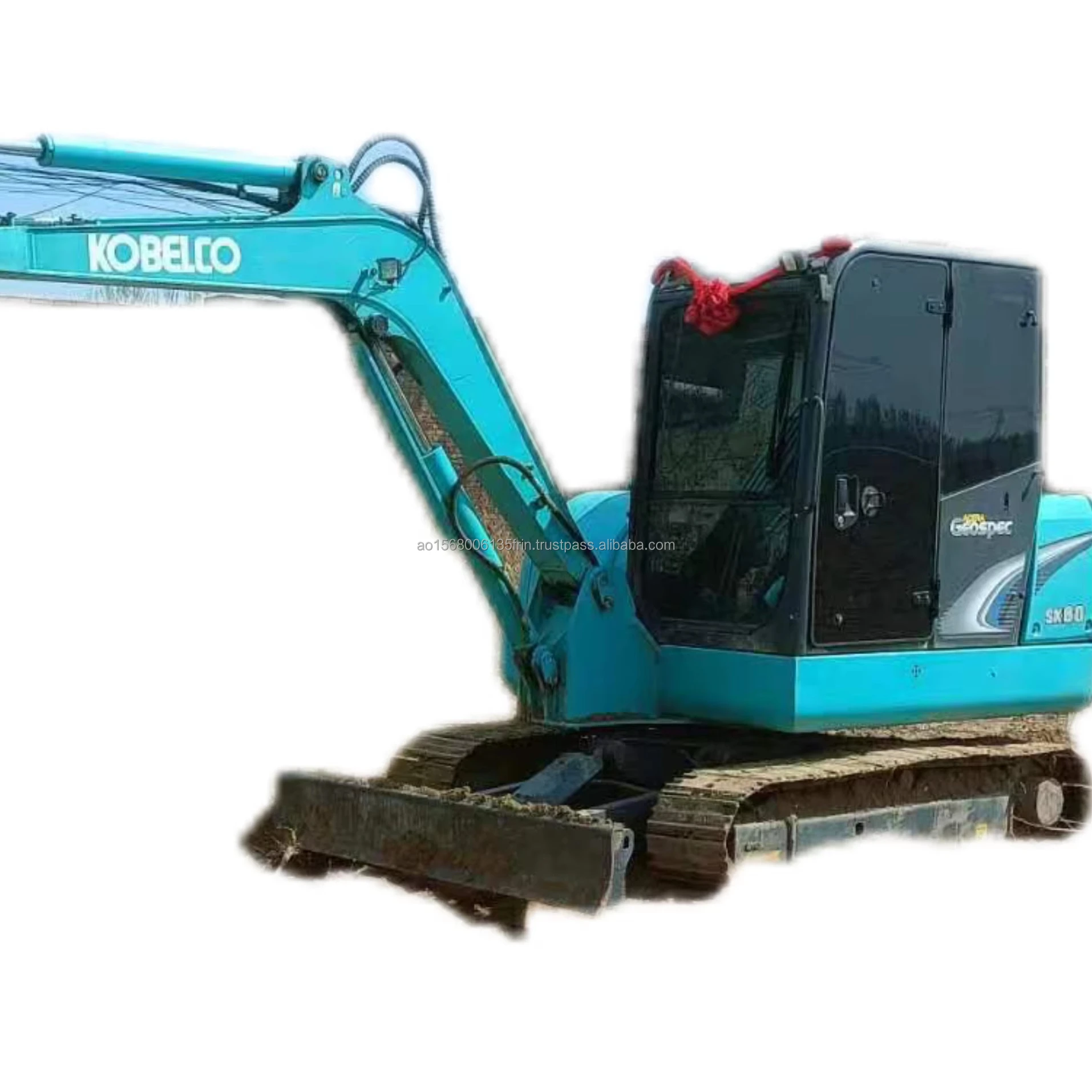 Small Second-hand KOBELCO SK60 Crawler Excavator KOBELCO SK50/60/75 Second-hand Machine in Stock,certified by EPA and CE