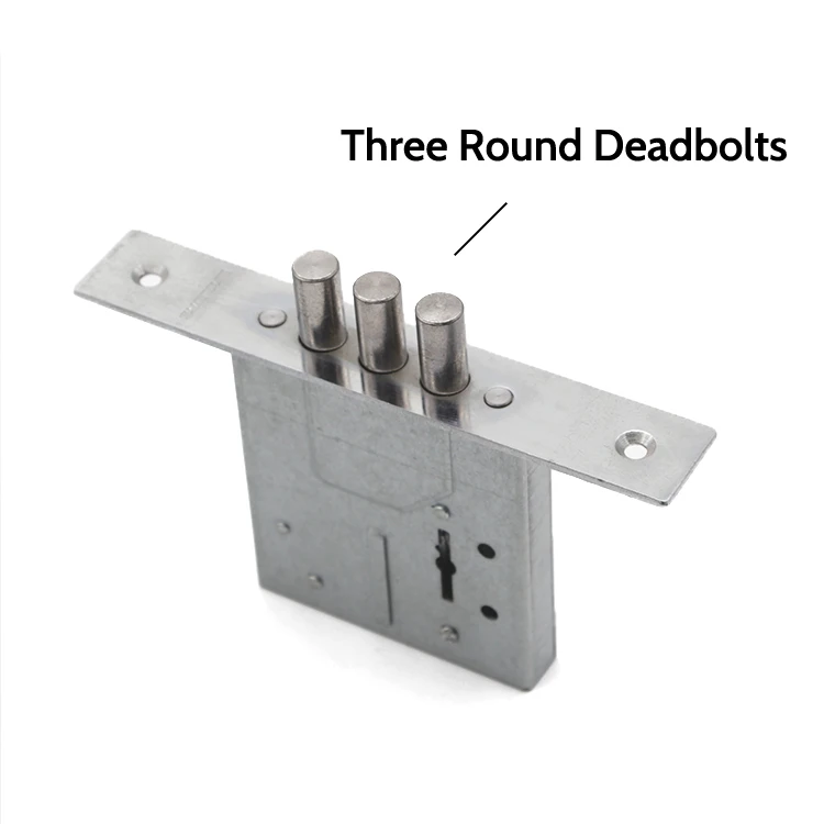 Special Design Three Deadbolts Blade Door Lock Body