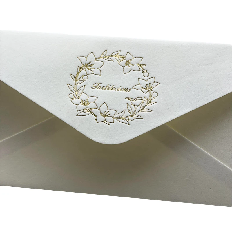 High Grade Luxurious Receipt Green Invitation Velvet Envelope for Wedding Card