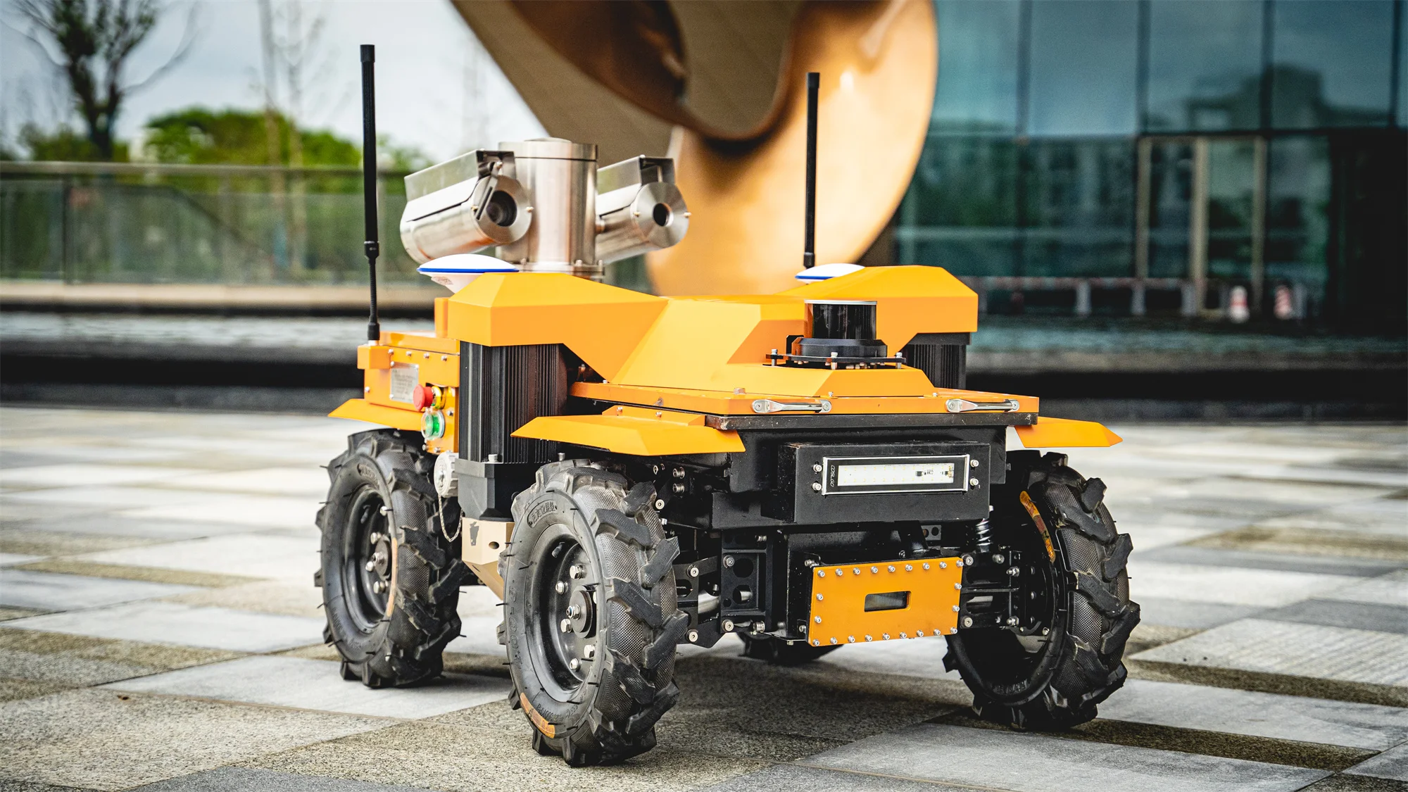 safety patrol rob Top Quality And Good Price Mobile Cruise Patrolling Explosion-Proof Scout Security Inspection Ai System Robot