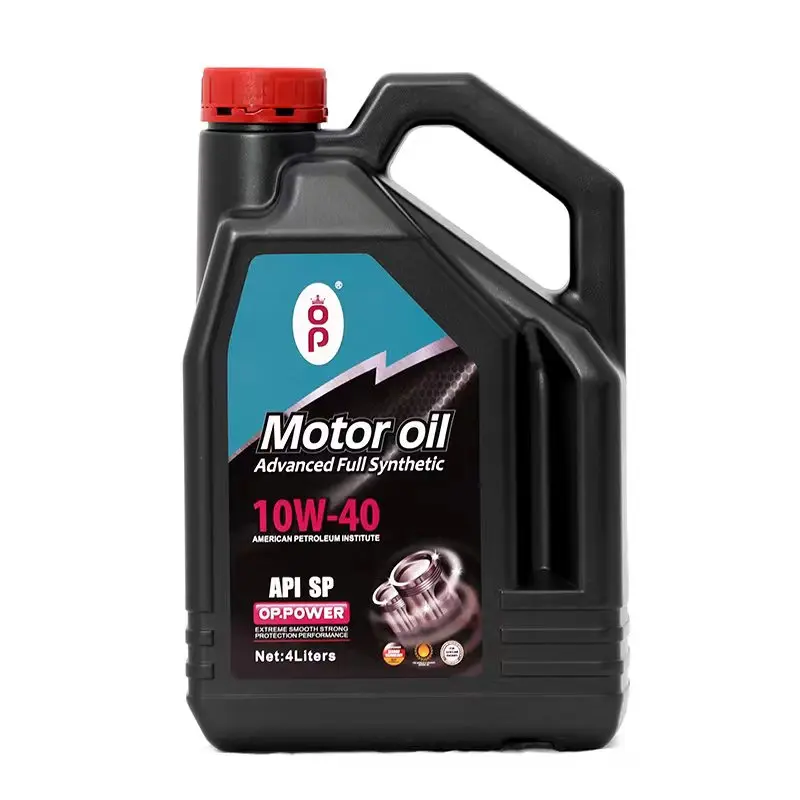 OEM High quality motor oil can be customized lubricating oil  10W40 4L Wholesale price gasoline engine oil