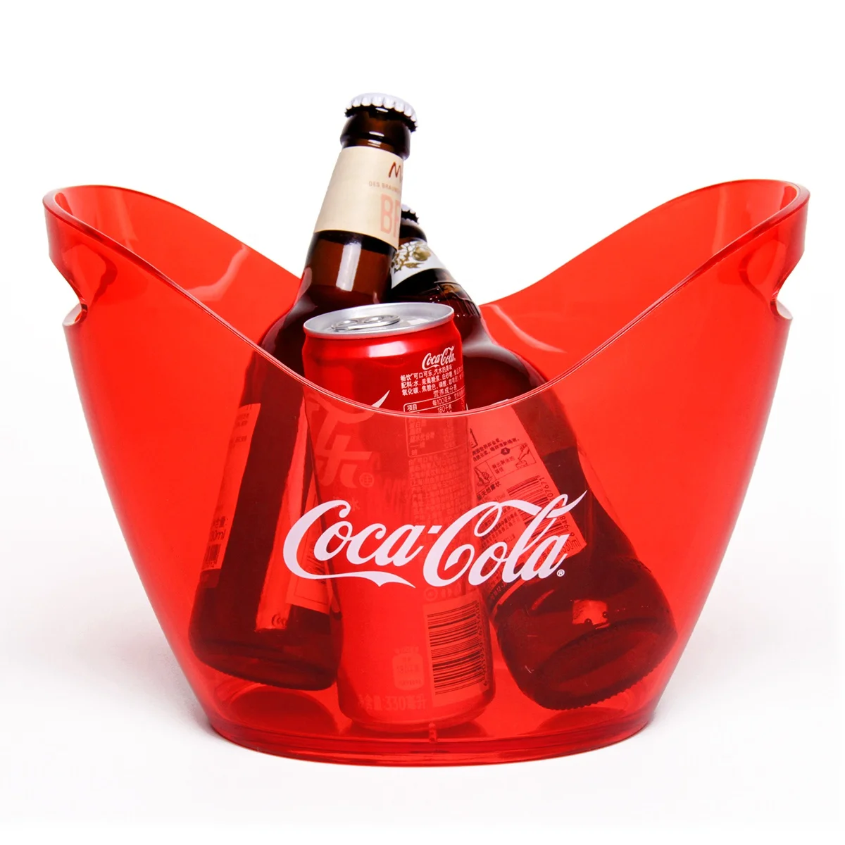 Wholesale Customized Promotion Plastic Beer Wine Ice Bucket Bar Party Whiskey Champagne Bucket