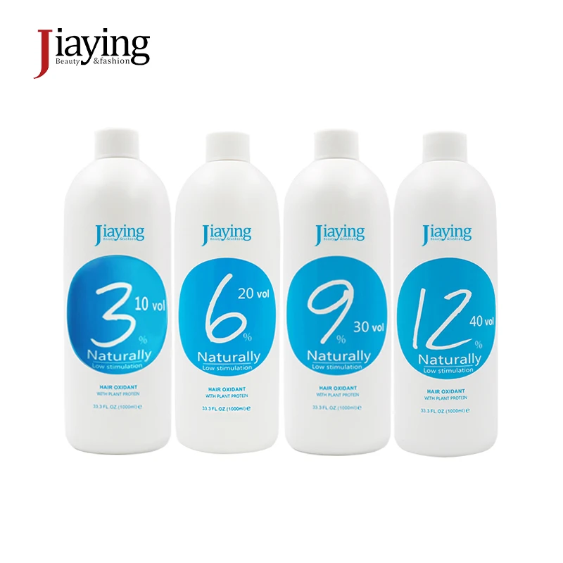 Accept Custom Logo Low Moq Professional Natural Hair Color Hair Oxidant Cream Peroxide Hair Developer