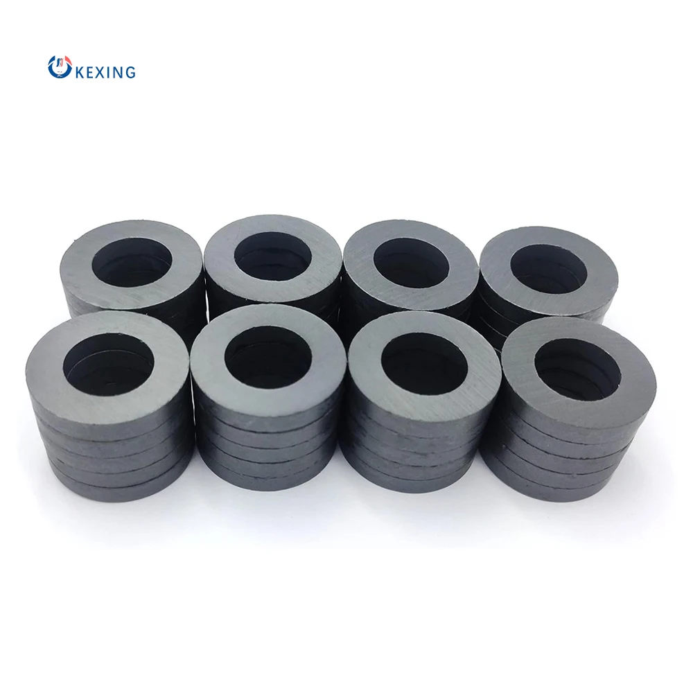 KEXING Custom size Y30,Y35 Ferrite magnet design reasonable price ferrite ring magnet