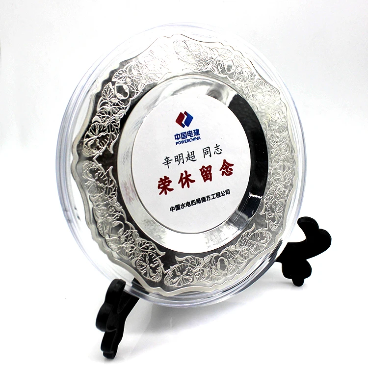 Круглая бронзовая медаль из цинкового сплава