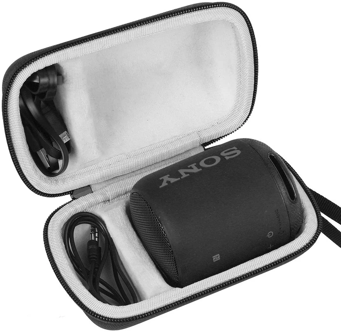 Fumao Hard Travel Case Replacement for Sony SRS-XB12 Extra Bass Portable Wireless Speaker