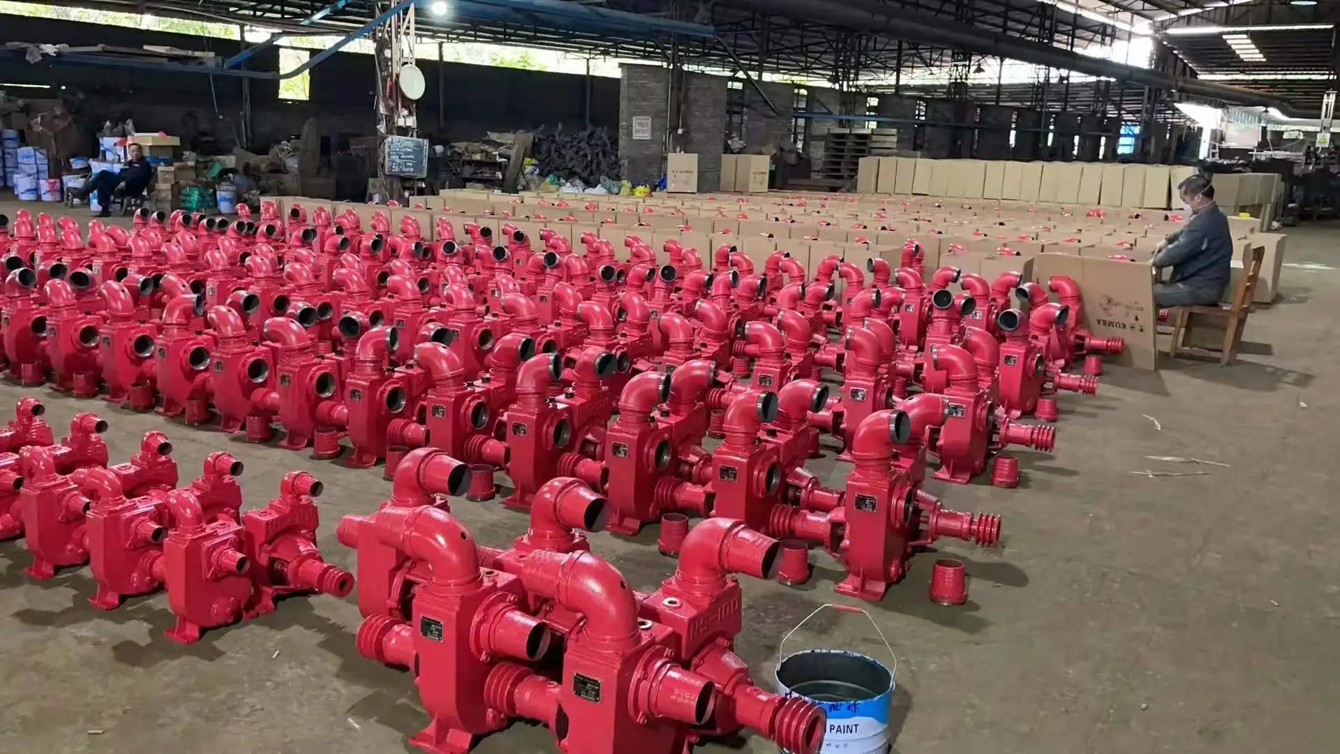 Non-block Solid Handling Self Priming Slurry Pump for Waste Trash Water Treatment