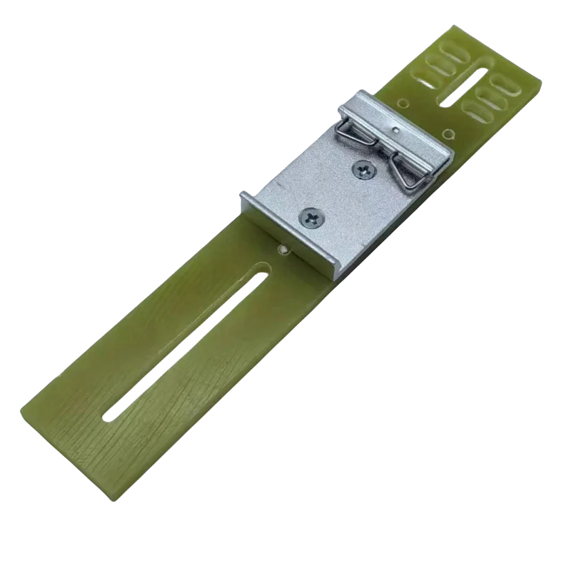 Installed on 35mm DIN rail  linear rail clip clamp