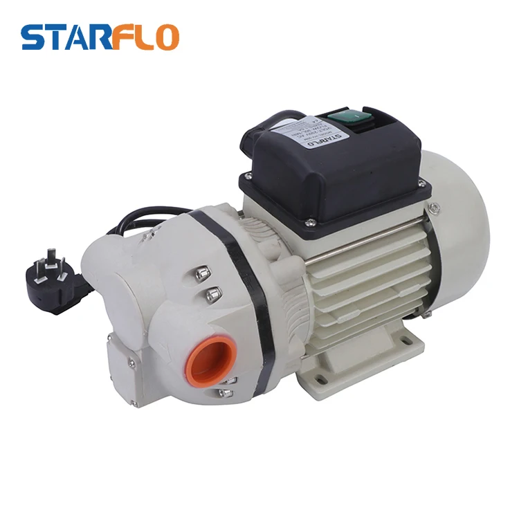 STARFLO 30-35LPM 40PSI 115V 220V AC Suction Pump Electric Automatic Chemical Diesel Kerosene Fuel Oil adblue transfer pump