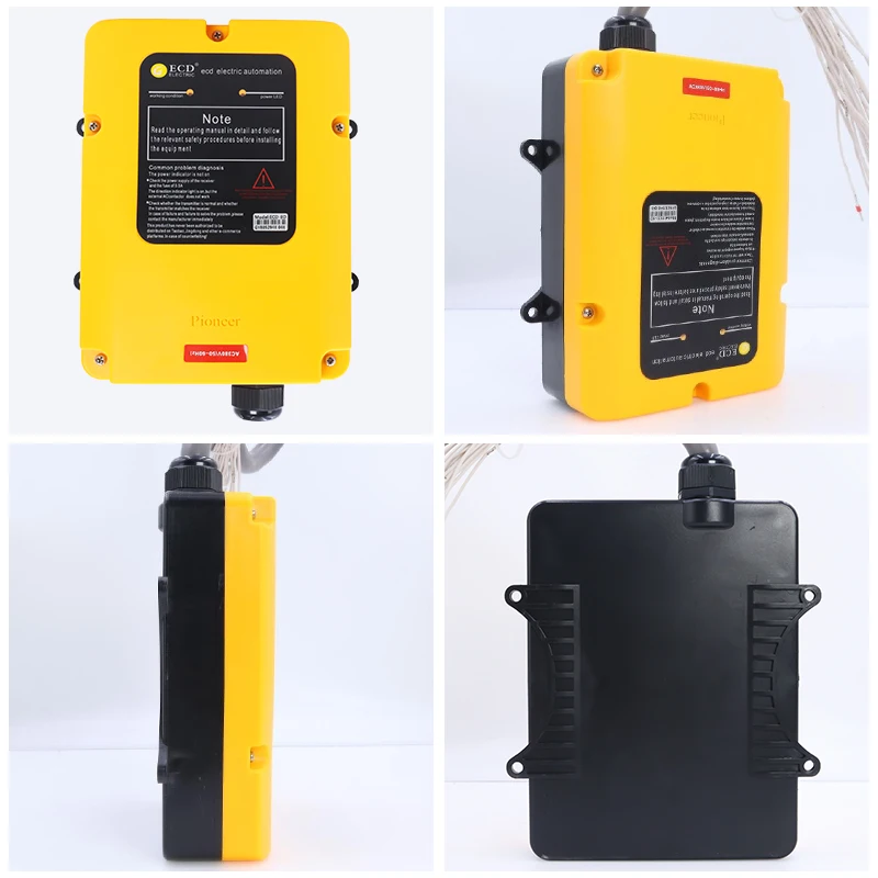 Factory direct sale 8 keys double speed spider crane industrial radio remote control for lifting