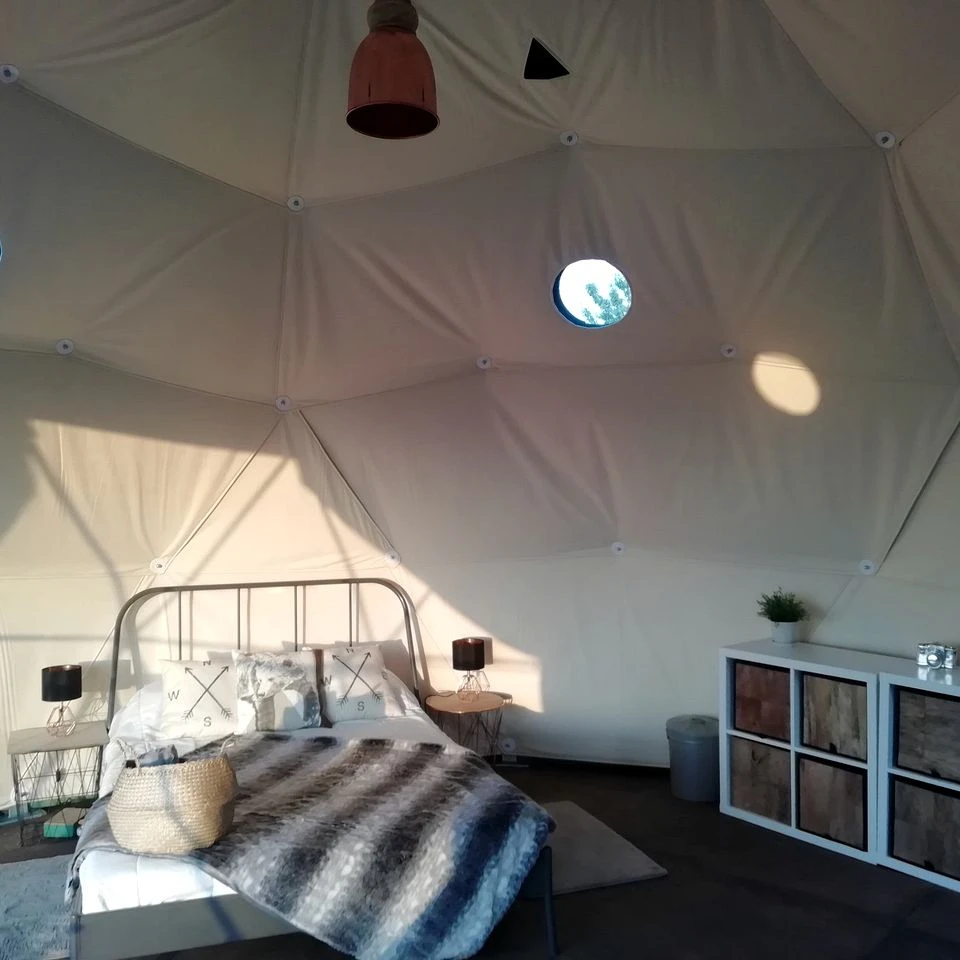 Russia 20ft Glamping Dome Tent With Stove